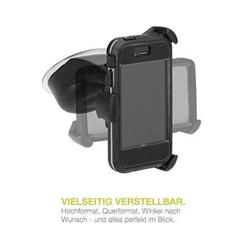 „iGrip Universal Smart Grip´R“ rinkinys – universalus automobilinis laikiklis, skirtas 50–75 mm pločio ir 103–127 mm aukščio įrenginiams.
