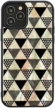 iKins dėklas skirtas Apple Apple iPhone 12/12 Pro pyramid juodos spalvos