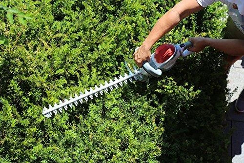 Ikra elektrinės gyvatvorių žirklės 650 W, 55 cm pjovimo ilgis, IHS 650