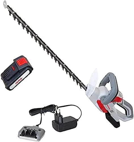 Akumuliatorinės gyvatvorių žirklės Ikra Mogatec IAHS 20-1, 20V, 1x2.0Ah, 54cm