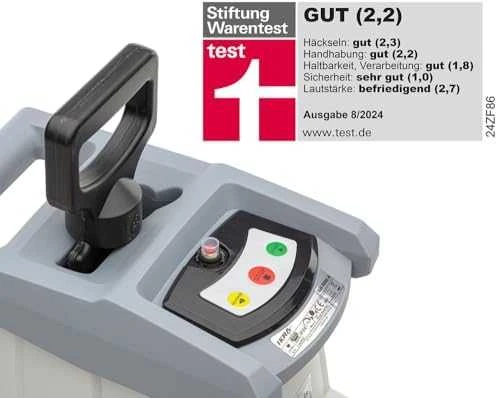 Ikra elektrinis šakų smulkintuvas 3 kW, iki 44 mm šakoms, 60 l krepšys, ILH 3000 A
