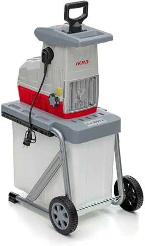 Ikra elektrinis šakų smulkintuvas 3 kW, iki 44 mm šakoms, 60 l krepšys, ILH 3000 A