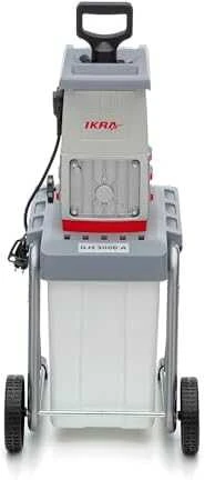 Ikra elektrinis šakų smulkintuvas 3 kW, iki 44 mm šakoms, 60 l krepšys, ILH 3000 A
