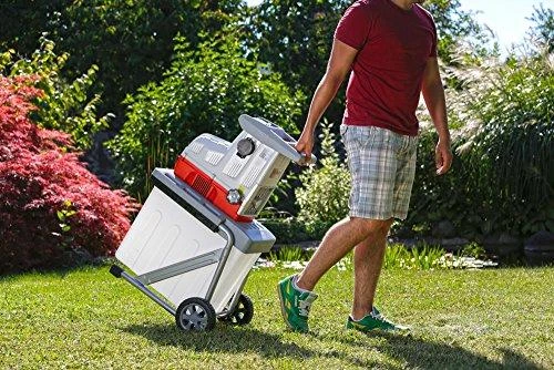 Ikra elektrinis šakų smulkintuvas 3 kW, iki 44 mm šakoms, 60 l krepšys, ILH 3000 A