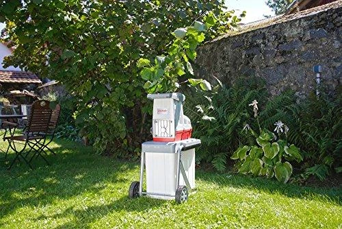 Ikra elektrinis šakų smulkintuvas 3 kW, iki 44 mm šakoms, 60 l krepšys, ILH 3000 A