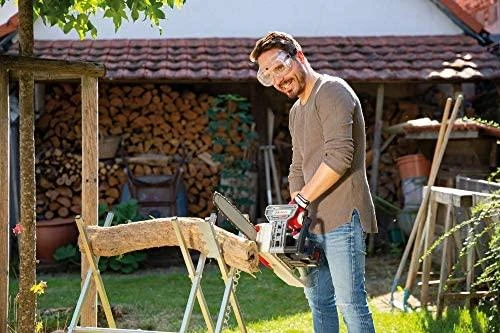 Akumuliatorinis grandininis pjūklas 40V 2x 2.0 Ah Ikra Mogatec ICC 2/2035