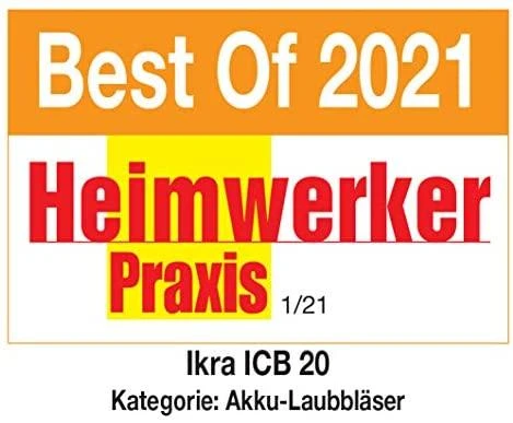 Akumuliatorinis lapų pūstuvas 20V 2Ah Ikra ICB 20