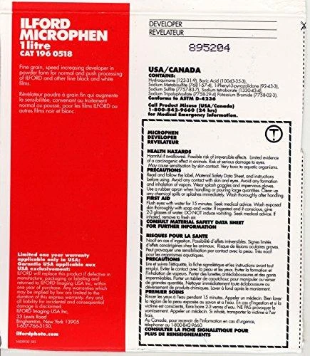 Ilfordo filmų kūrėjas Microphen 1l (1173875)