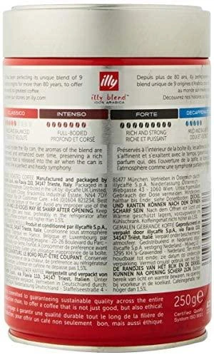 Malta kava ILLY Espresso Classico, 250 g