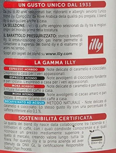 Malta kava ILLY Espresso Classico, 250 g