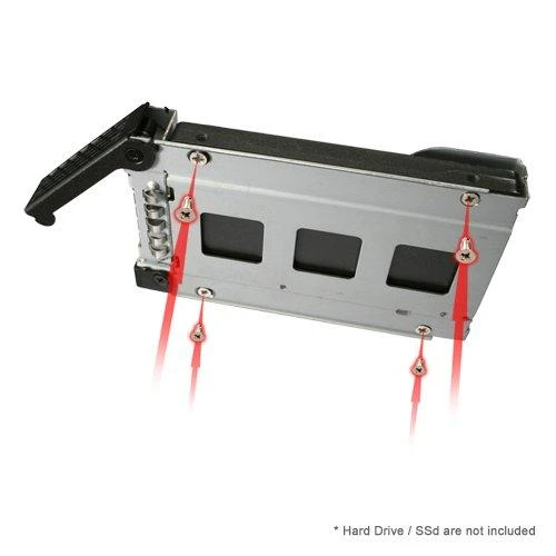 2,5 6,4cm ICY DOCK MB991TRAY-B-Trger fr Speicherlaufwerk (Caddy)