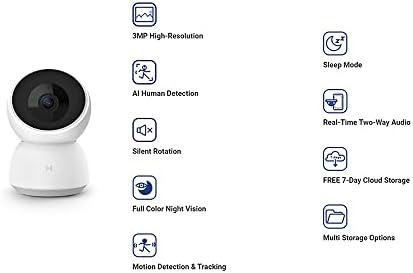 IP kamera Xiaomi Imilab A1 (3MP, 1080P, 360°)