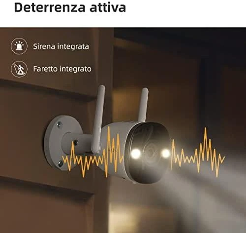 IMOU Bullet 2 4MP WiFi apsaugos kamera lauke