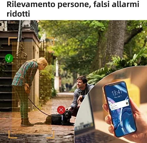 IMOU Bullet 2 4MP WiFi apsaugos kamera lauke