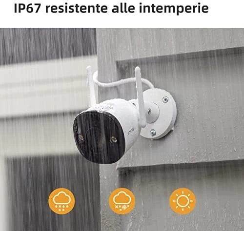 IMOU Bullet 2 4MP WiFi apsaugos kamera lauke