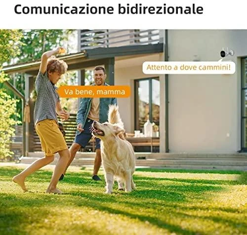 IMOU Bullet 2 4MP WiFi apsaugos kamera lauke