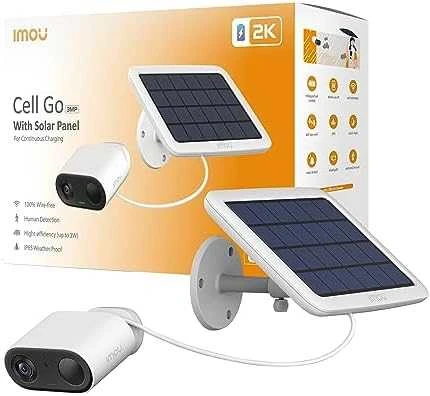 IMOU Cell Go Kit nešiojama kamera (balta) su saulės kolektoriumi IMOU FSP12