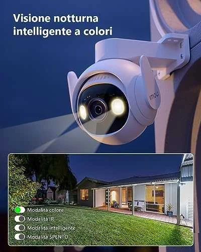 Imou Dahua IP kamera IPC-GS7EP-3M0WE, 3MP 25fps, IP66, pašvietimas iki 30m, Wi-Fi6, SD iki 256GB, 3.6mm 82°