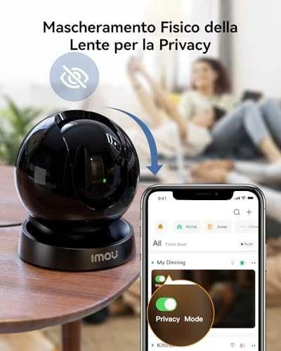 360° vidinė Wi-Fi kamera IMOU Rex 3D 5MP