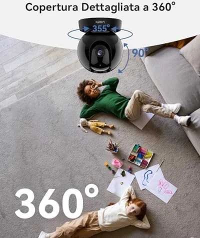 360° vidinė Wi-Fi kamera IMOU Rex 3D 5MP