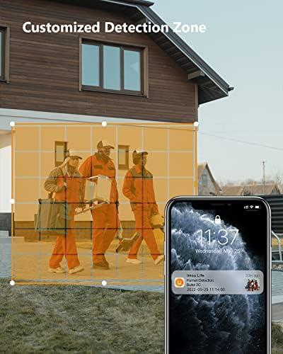 Imou Dahua IP cilindrinė kamera IPC-F42P, 4MP 25fps, IP67, pašvietimas iki 30m, 2.8mm 104°, Onvif, WIFI