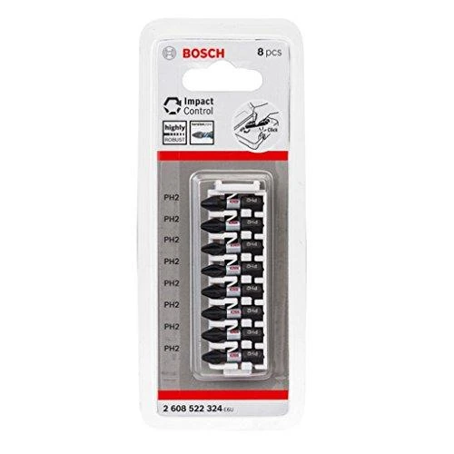 Bosch Suktuvo antgaliai PH2/L25 8 vnt./Impact Control