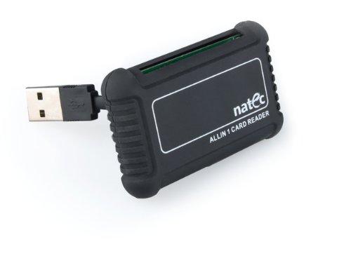 NATEC NCZ-0206 kortelių skaitytuvas „Viskas viename Beetle SDHC USB 2.0“