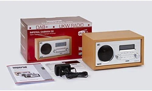 Radijas Imperial DABMAN 30 DAB+/FM, medinis