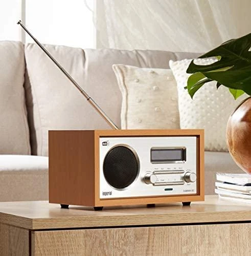 Radijas Imperial DABMAN 30 DAB+/FM, medinis