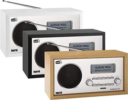 Radijas Imperial DABMAN 30 DAB+/FM, medinis