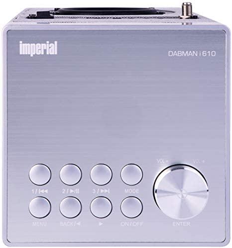Imperial DABMAN i610 DAB+/FM radijas, pilkas