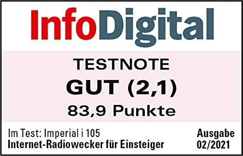 Carruzzo Imperial I105 Internetas Skaitmeninis Juoda