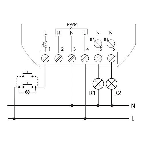 F&F BIS-404-PRZEK.BISTAB230V,2X5A,PUSZKA 60