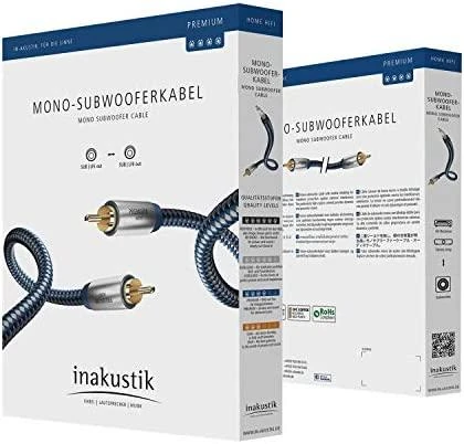 InAkustik Mono SUB kabelis pakuotėje