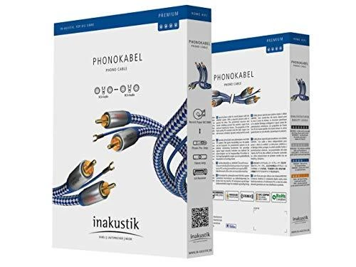 In Akustik Phono RCA kabelių pakuotė