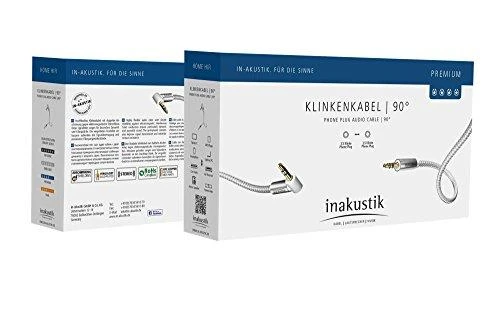InAkustik in-akustik Premium MP3 3,5 Telefonas 90° 1,5 m