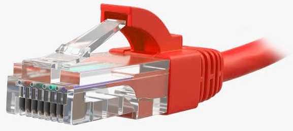 Wirewin INCA Patchkabel ICAT6-02TK RJ45 Cat6 UTP Rot 2,0m mažmeninė prekyba