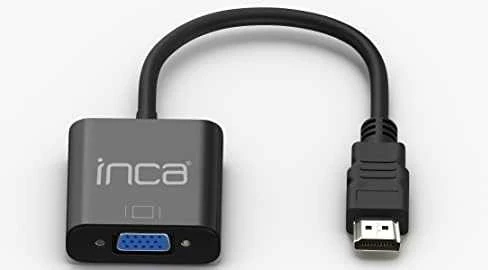 Adapteris AV Inca INCA Adapteris IHTV-7TS HDMI > VGA St. + USB Audio, 1080P, SW mažmeninė prekyba