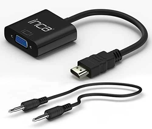 HDMI į VGA adapteris su garso laidu