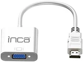 Adapteris AV Inca HDMI - D-Sub (VGA) balta (IHTVJ-7TB)