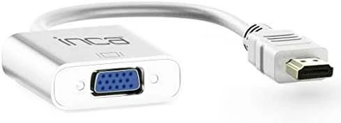 HDMI į VGA adapteris Inca, baltas