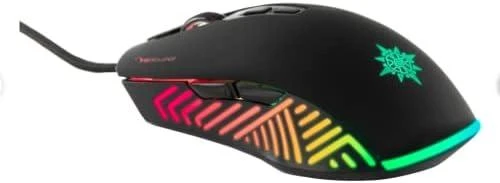 Incase INCA Pelė žaidimams IMG-GT17 6400 DPI. RGB. 7 mygtukai. USB. SW retail
