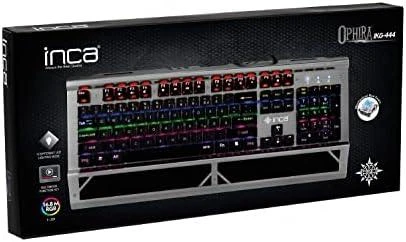 Carruzzo Inca IKG-444 klaviatūra Žaidimams USB Pilka