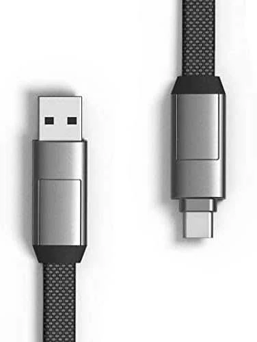 Kabelis visiems įrenginiams Rolling Square inCharge® 6 Max USB-C/Lightning/Micro USB, 1.5m/ 6770058