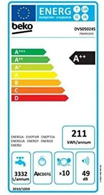 Indaplovė BEKO DVS05024S