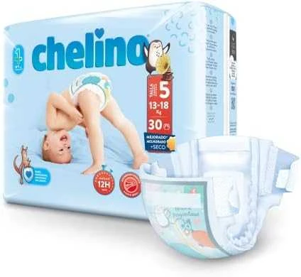 Sauskelnės Chelino Fashion-Love T-5, 30 vnt.
