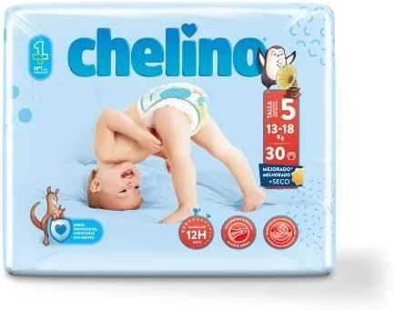 Sauskelnės Chelino Fashion-Love T-5, 30 vnt.