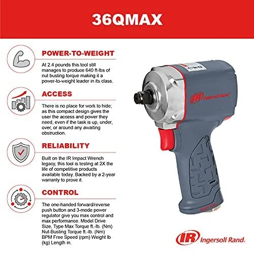 Smūginis veržliasukis INGERSOLL RAND 36QMAX