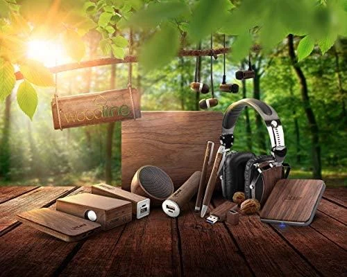 Powerbank InLine Woodplate 5000mAh Ruda