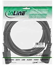 Intos InLine C13 - C14 įrenginys ir ilgintuvas, 10 m